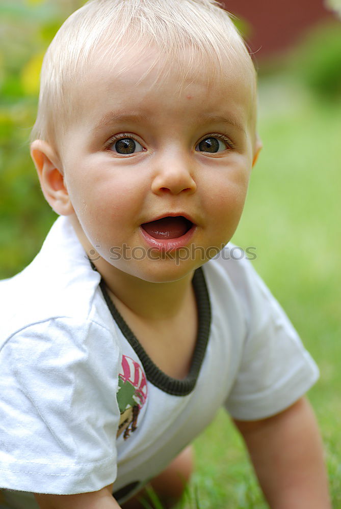 Similar – Image, Stock Photo what’s up? Baby Child