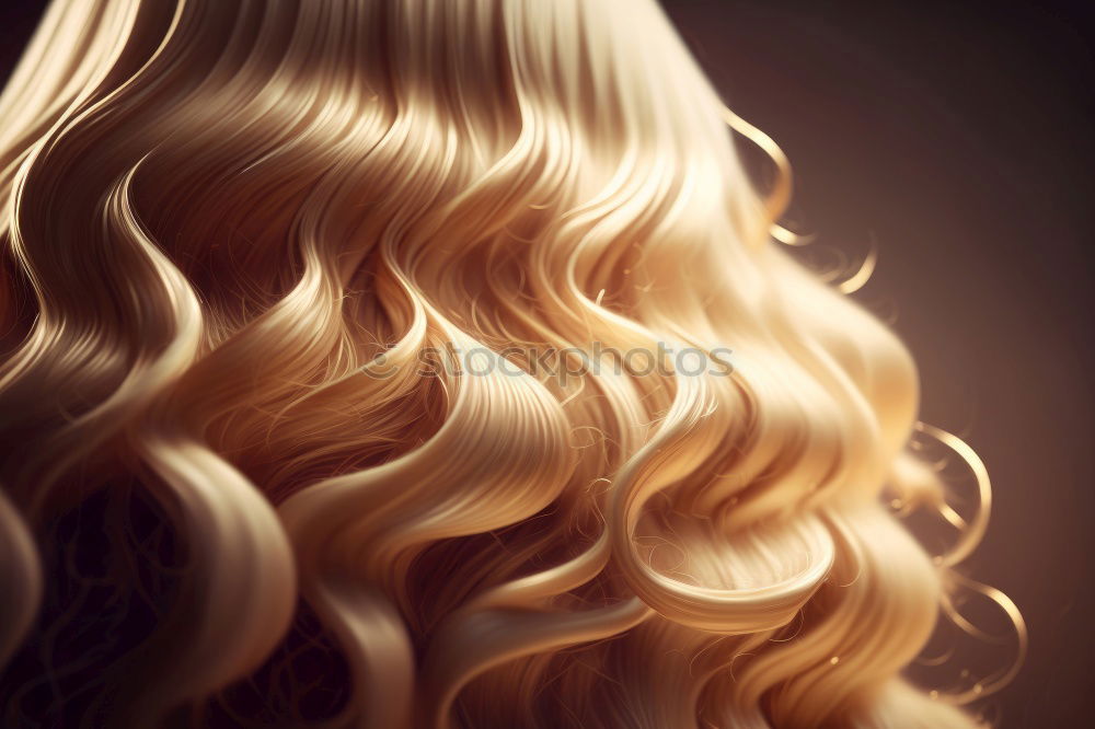 Similar – Image, Stock Photo angel curls Curl Blonde