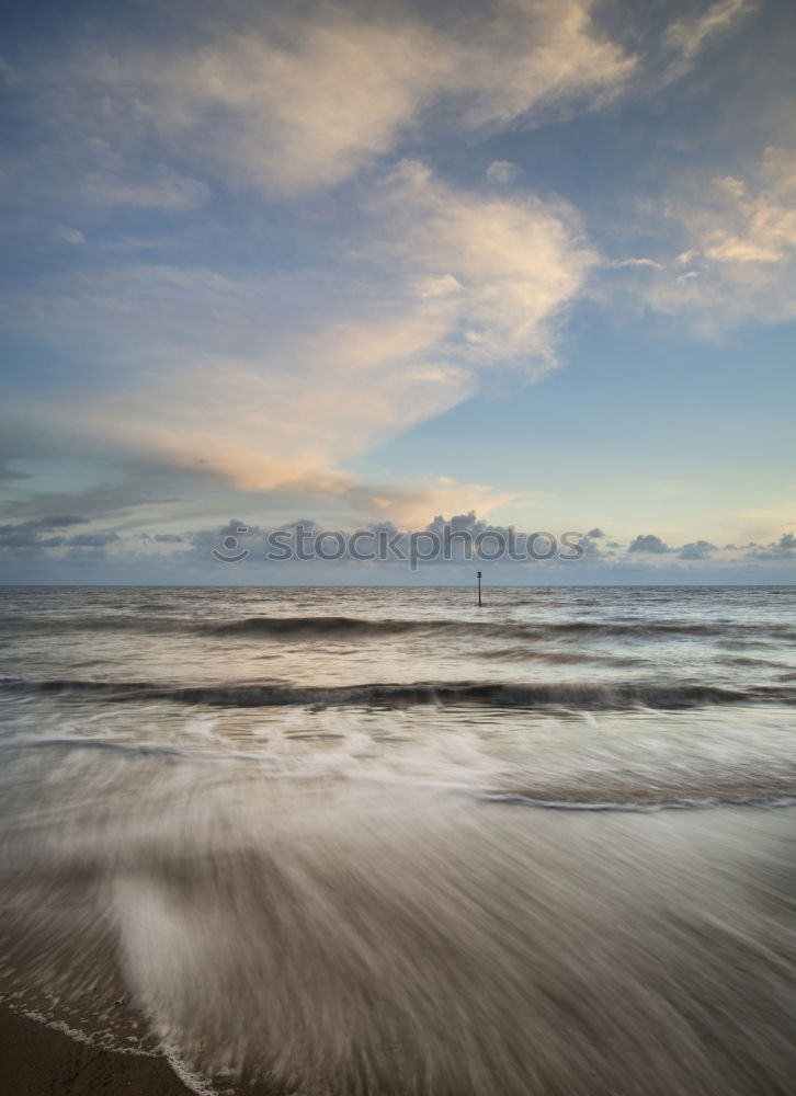 Similar – Image, Stock Photo beach walk Well-being Calm