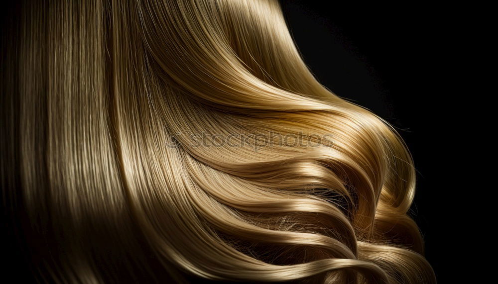 Similar – Image, Stock Photo angel curls Curl Blonde