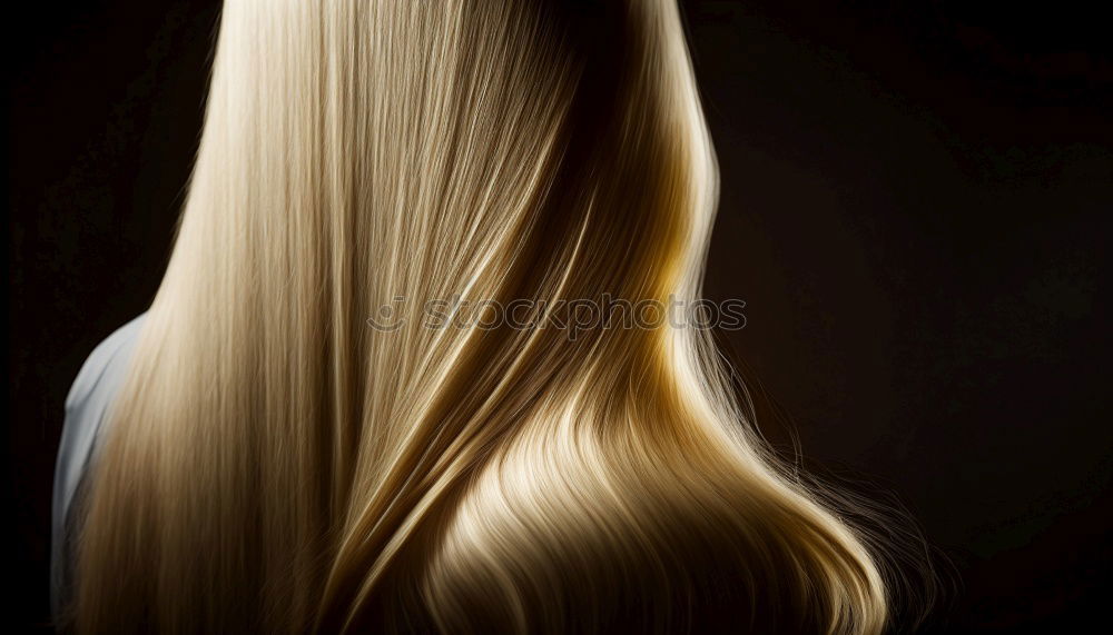 Similar – Image, Stock Photo angel curls Curl Blonde