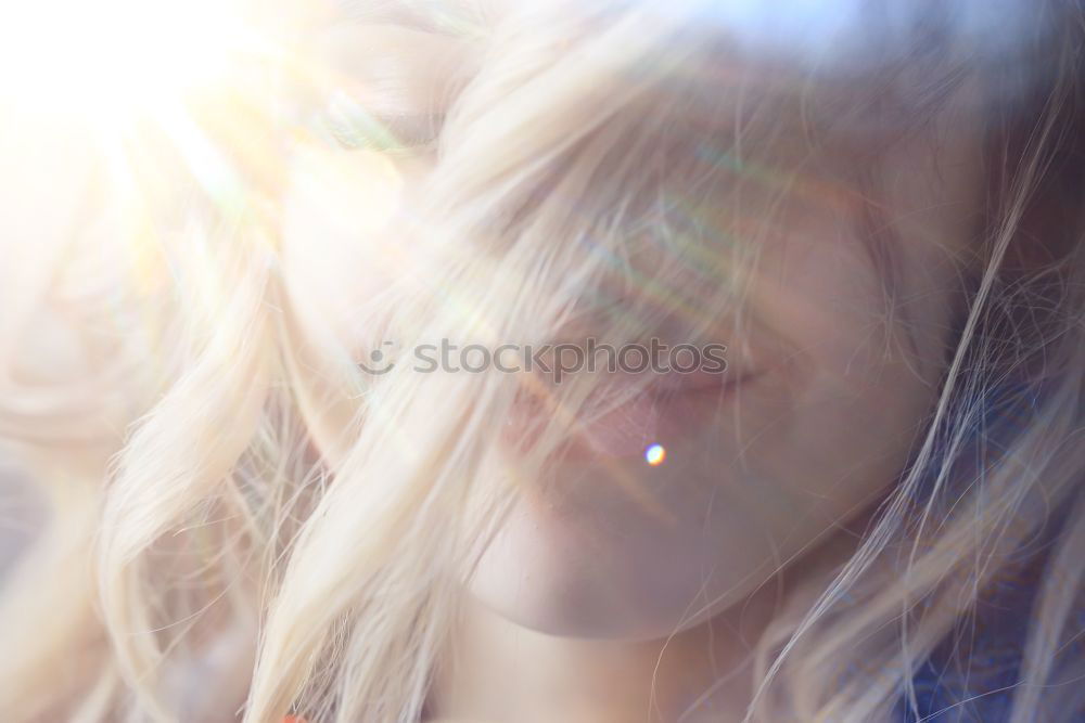 Image, Stock Photo …me miri Blonde