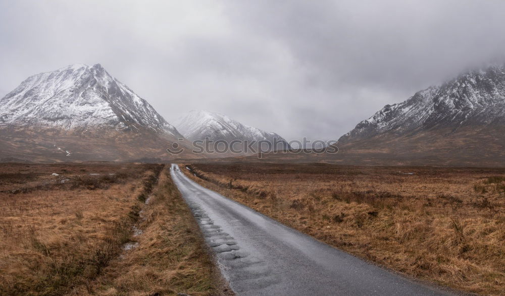 Image, Stock Photo Glen Etive Relaxation