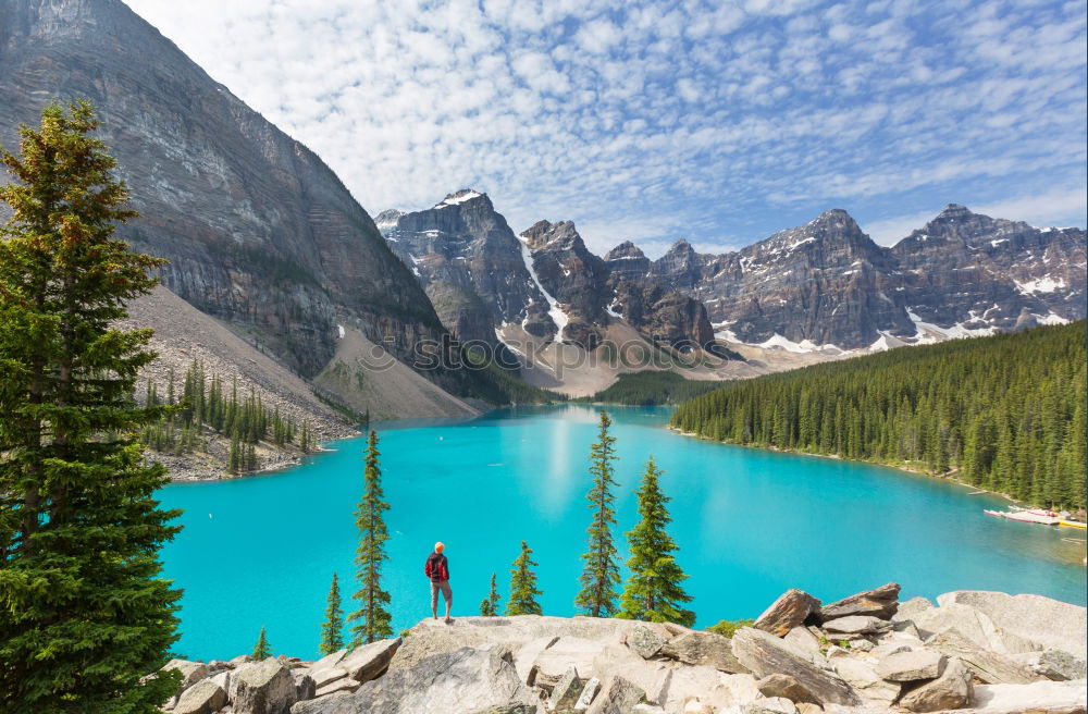 Similar – Moraine Lake, Rocky Mountains