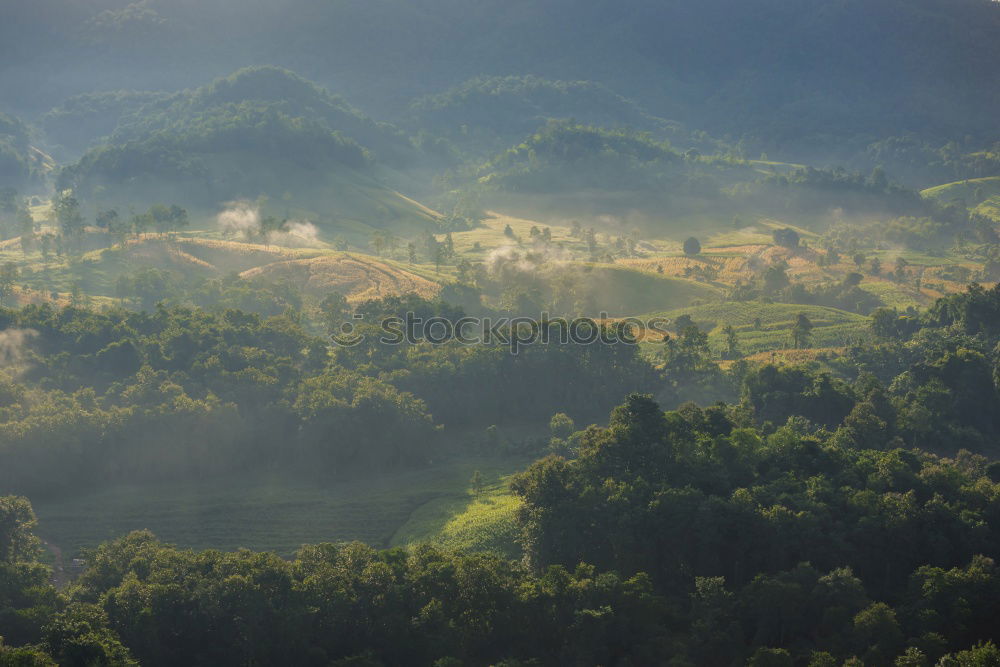 Image, Stock Photo Temple of Mrauk U at dawn