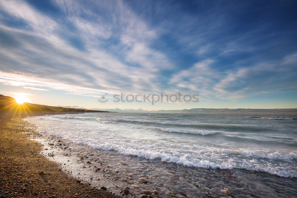 Similar – Image, Stock Photo Baltic Sea coast near Klintholm Havn in Denmark