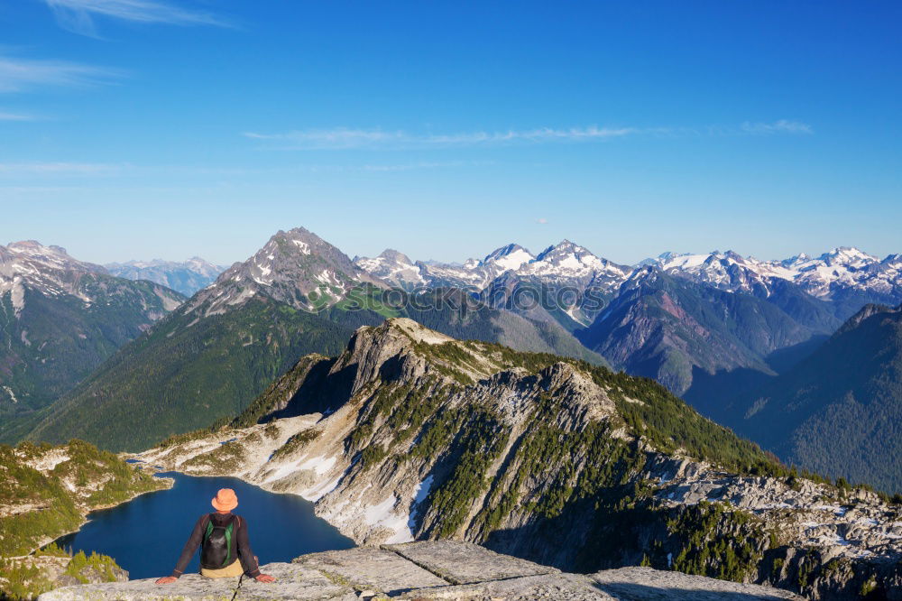 Similar – Image, Stock Photo Adventure in New Zealand