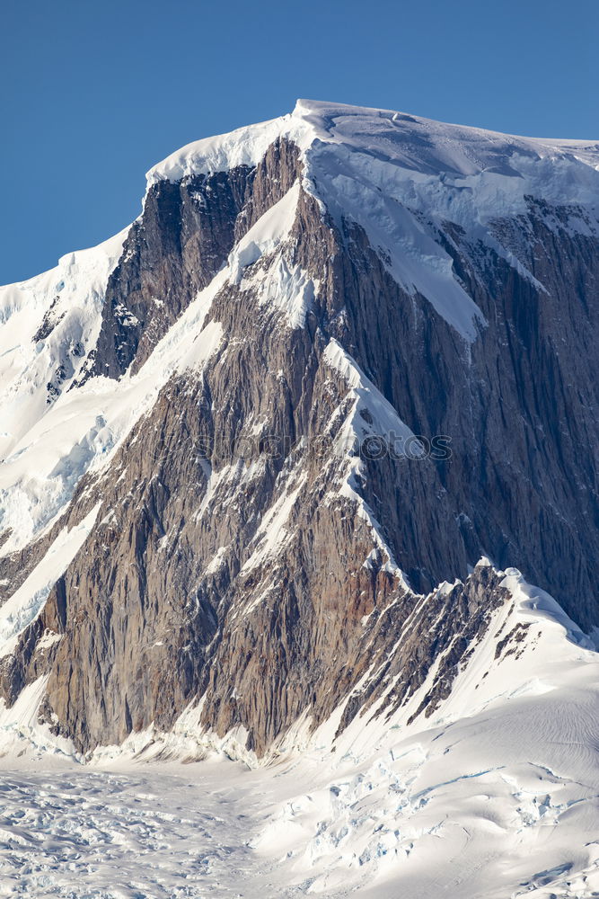 Similar – Tourists walking on peak