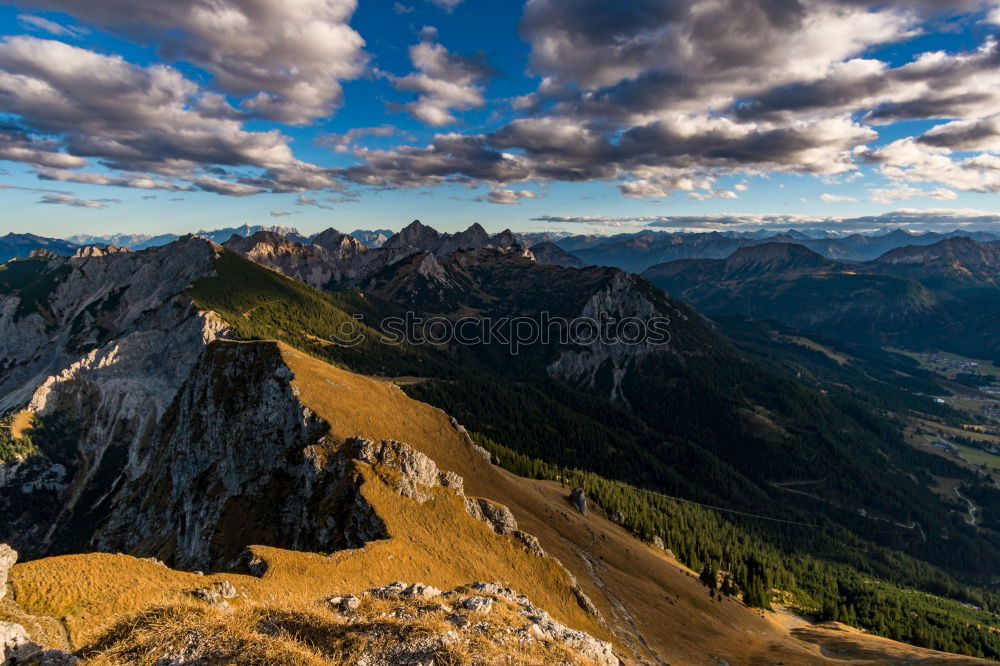 Similar – Image, Stock Photo Clouds at the Croda da Logo