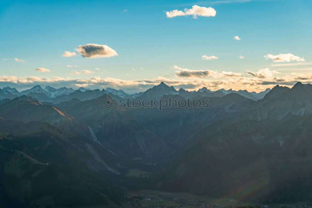 Similar – Image, Stock Photo Alpine road with panoramic view in the Dolomites II