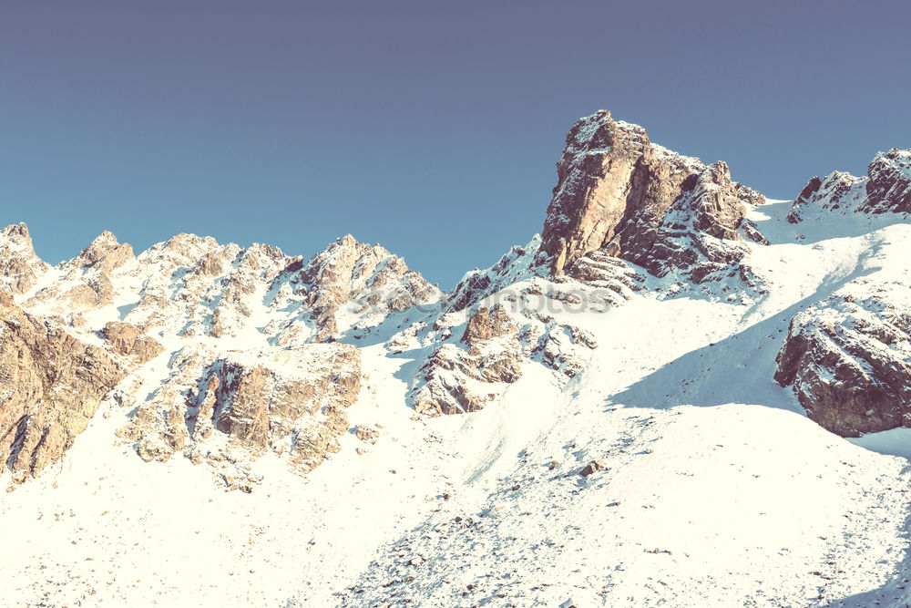 Similar – Image, Stock Photo wonderfull winter day on the Zugspitze