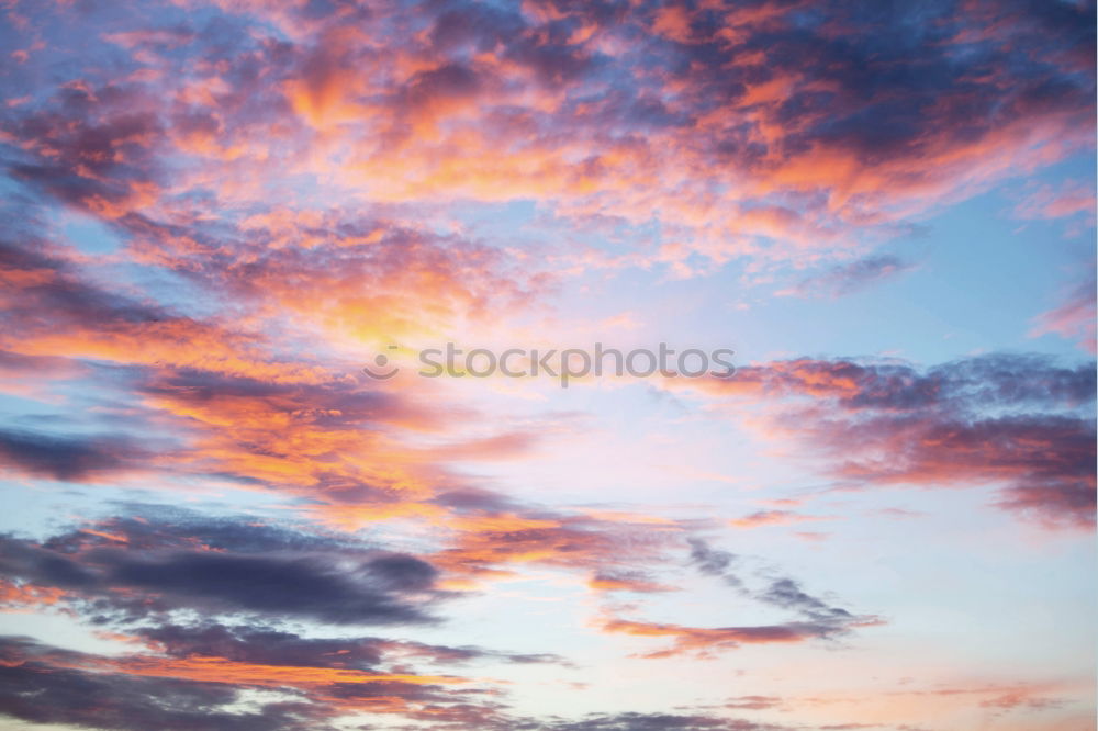 Similar – sunset 03 Sunset Clouds