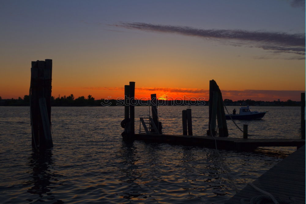 Similar – Image, Stock Photo jetties Sunset Ocean Jetty