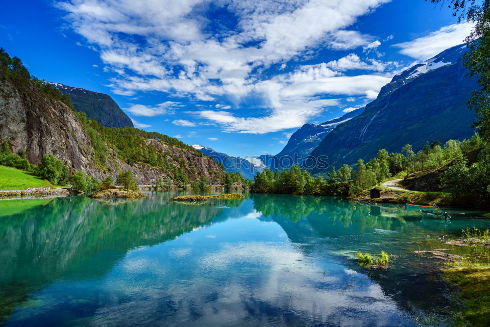 Similar – Image, Stock Photo Seealpsee, Appenzell Alps