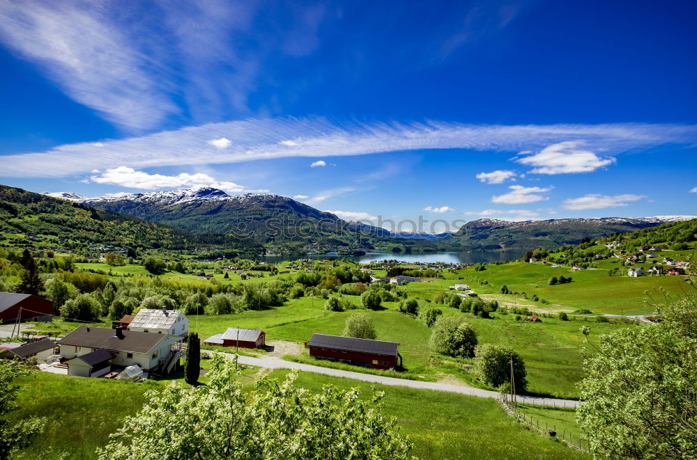 Similar – Foto Bild Bergdorf Guarda in Graubünden