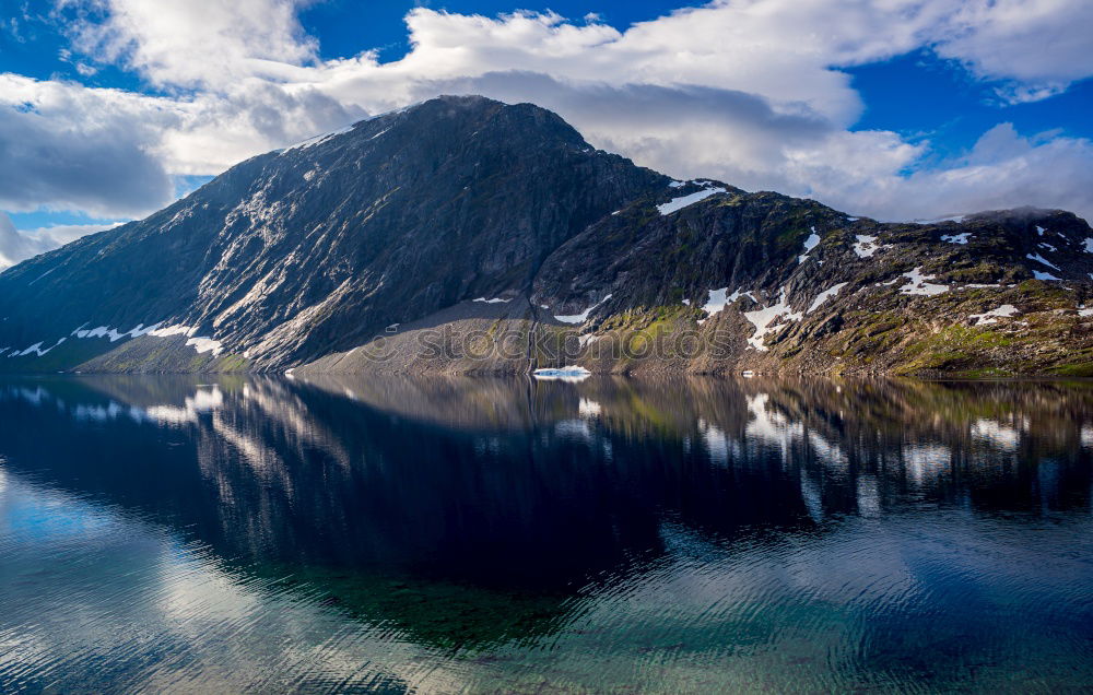 Similar – Image, Stock Photo crystal clear lake in Patagonia