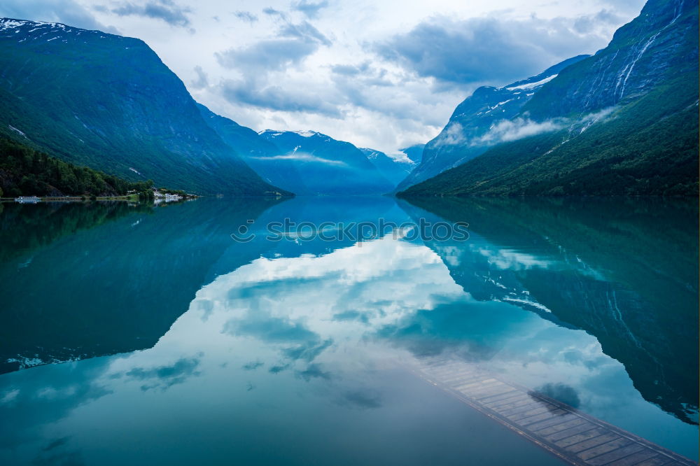 Similar – Dolomites Reservoir Calm