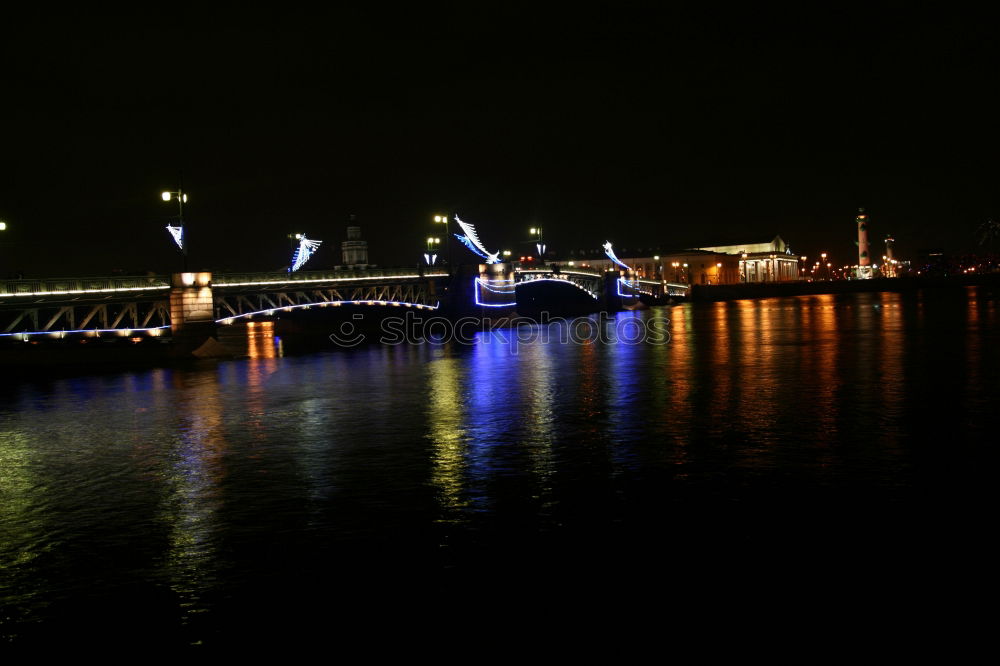 Similar – Brücke im Mondschein Licht