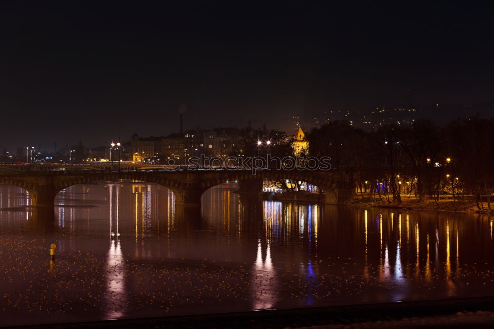 Similar – Dresden@Night Reflection