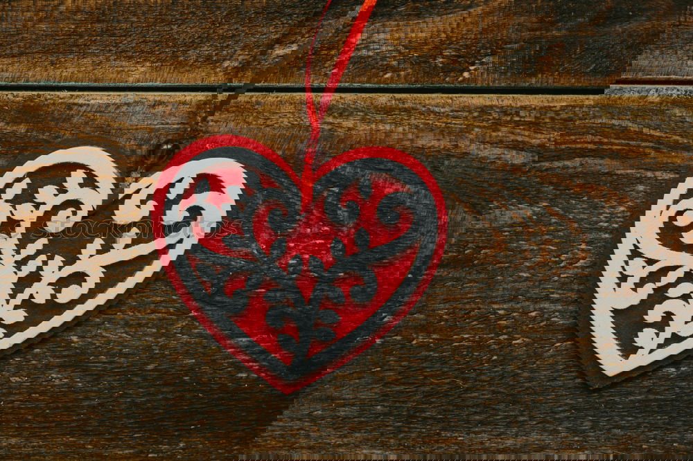 Similar – Image, Stock Photo Heart in the door