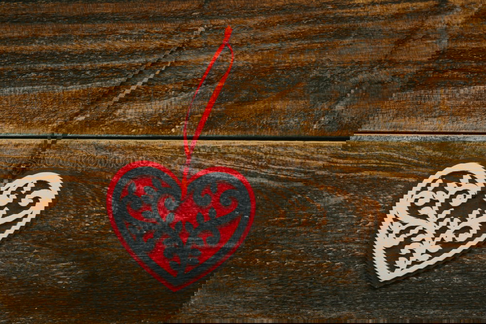 Similar – Image, Stock Photo Heart in the door