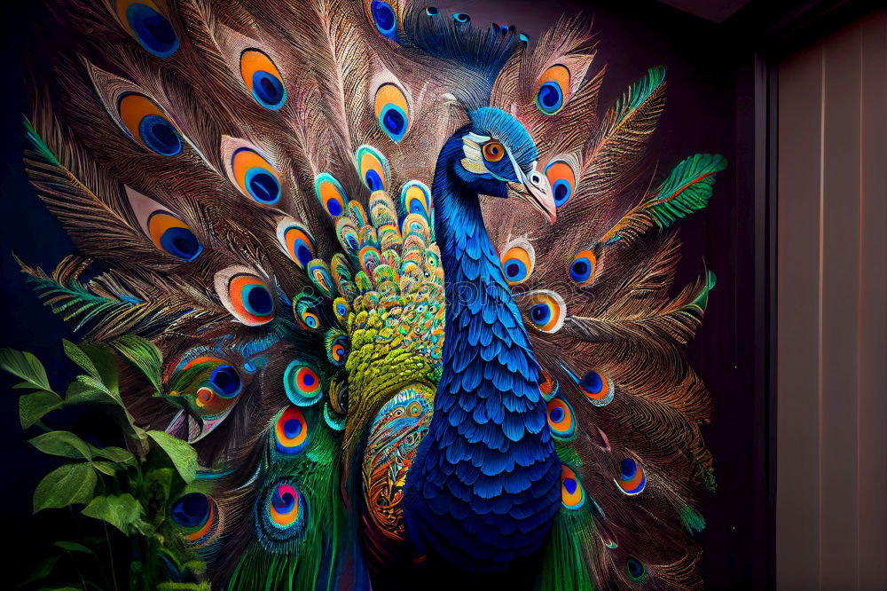 Similar – Image, Stock Photo Bird Peacock Animal Zoo 1