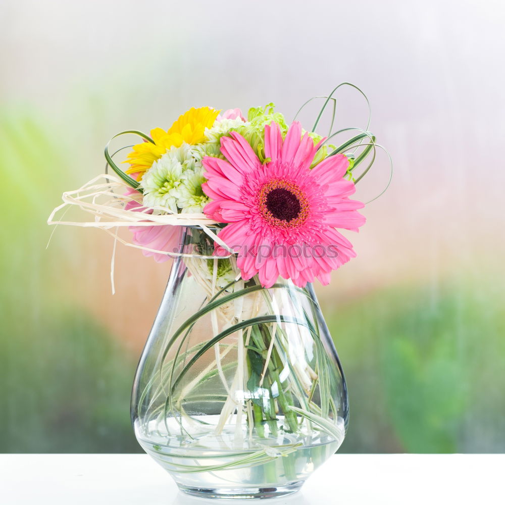 Similar – Bouquet with card Elegant