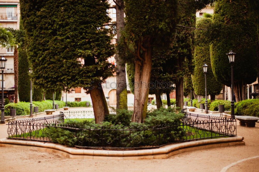 Village square in Corsica