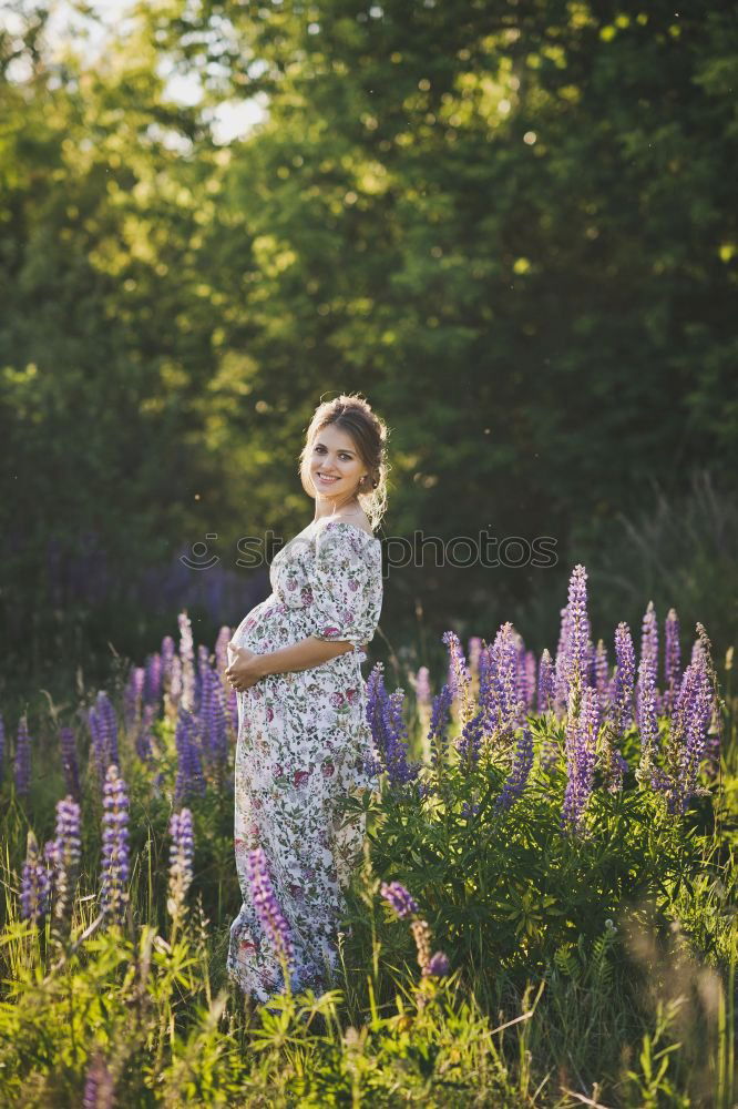 Similar – Image, Stock Photo Flowers in the wood