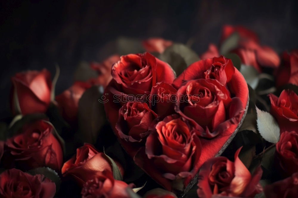 Similar – Image, Stock Photo A bouquet of red tulips