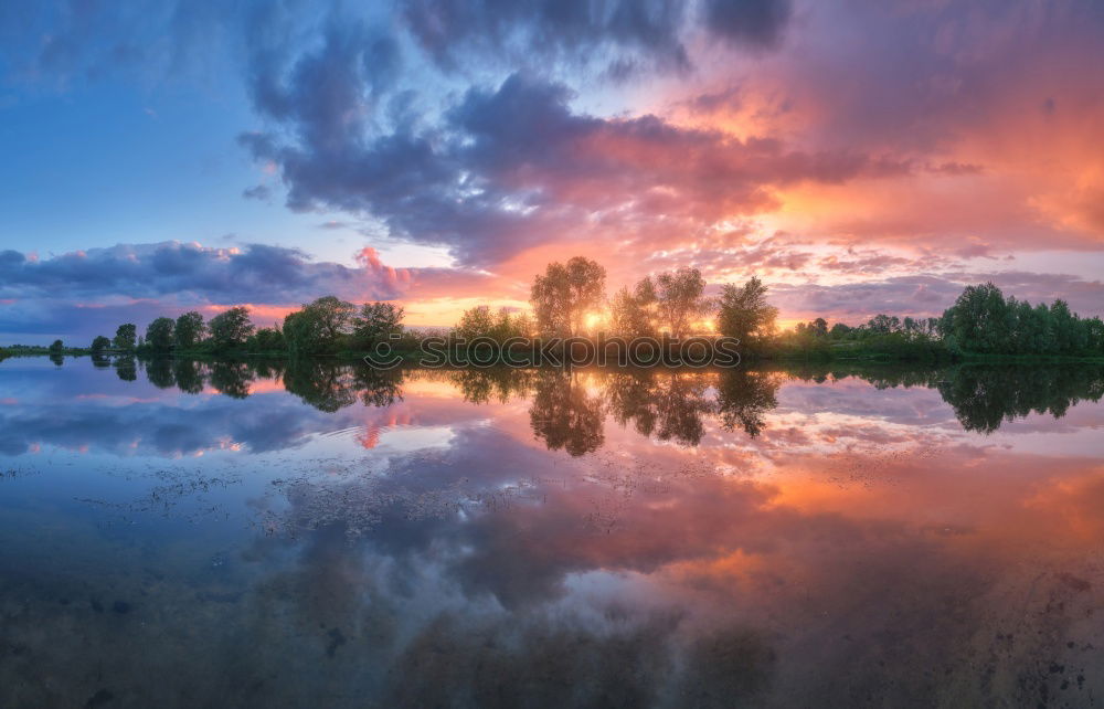 Foto Bild Elbe Wolken Wasser Himme