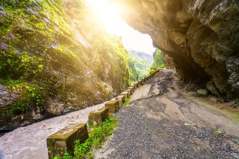 Similar – Image, Stock Photo Mediterranean Hiking Trail