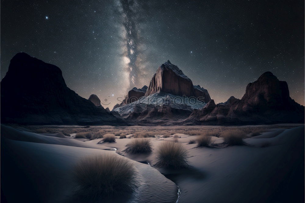 Similar – Image, Stock Photo Majestic sunrise in the Dolomites