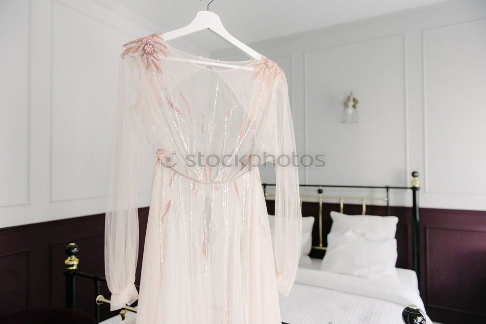 Similar – Image, Stock Photo wedding dress morning