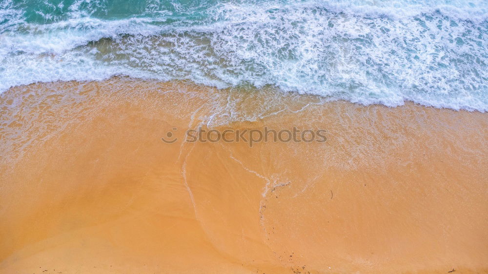 Similar – Image, Stock Photo Beautiful aerial view of a beach with waves