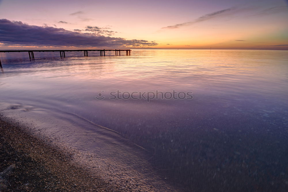 Similar – sunset baltic beach