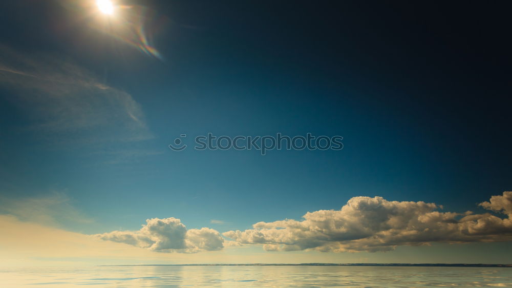 Similar – Image, Stock Photo Sun phenomenon above sea