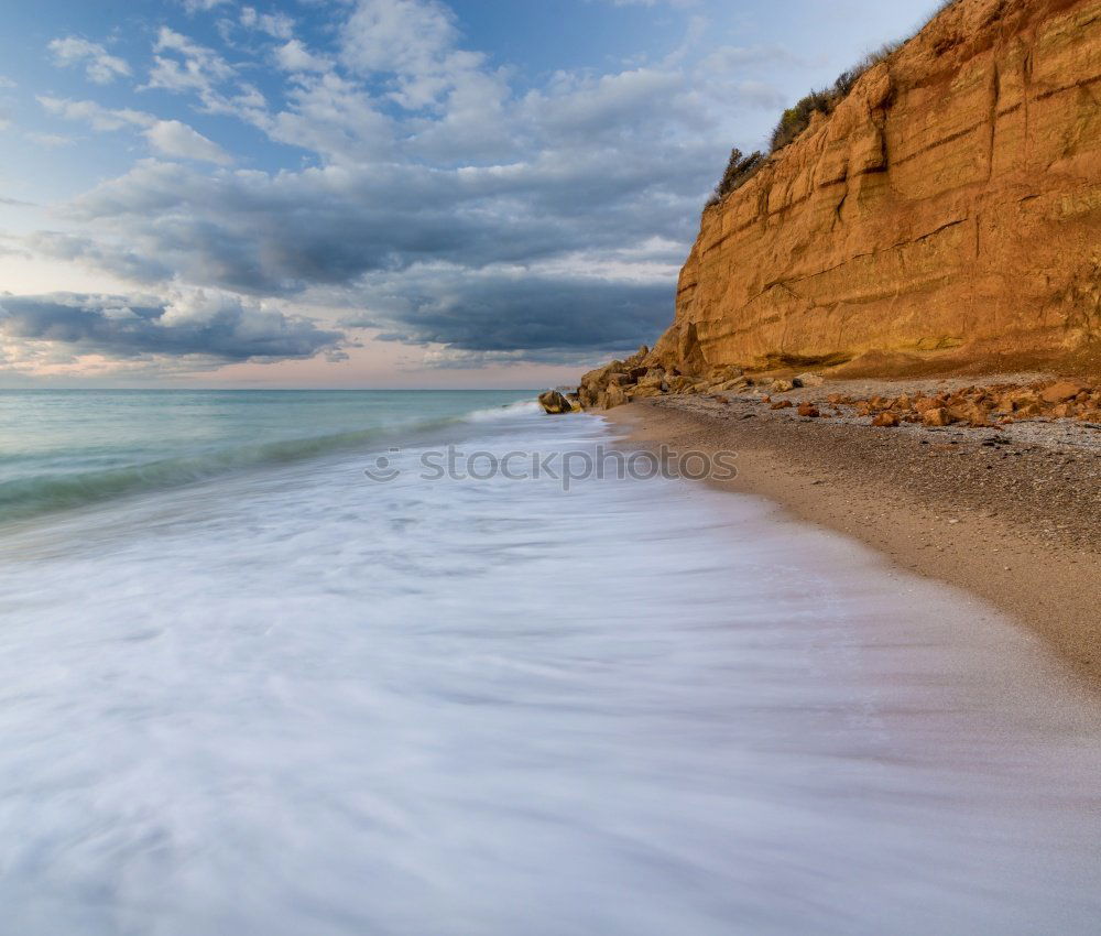 Similar – Image, Stock Photo Baltic Sea coast on the island of Moen in Denmark