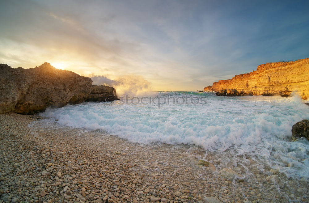 Similar – Image, Stock Photo Moving sea Environment