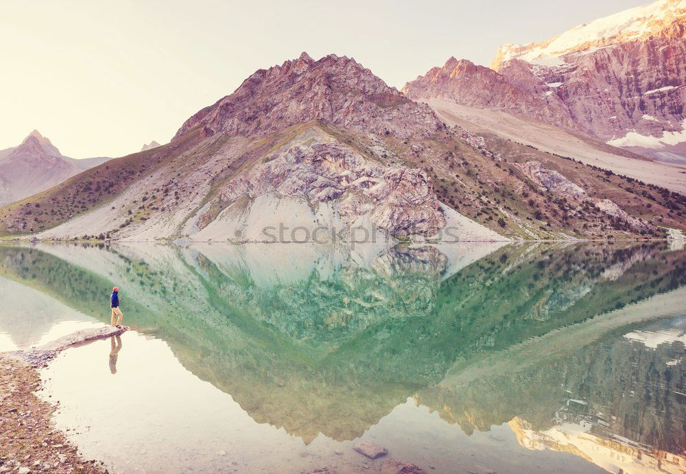 Similar – Image, Stock Photo ascent Masculine Young man