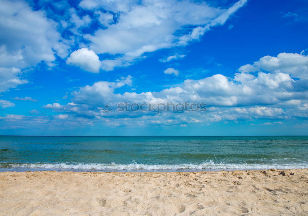 Similar – Image, Stock Photo the beach Beach Ocean