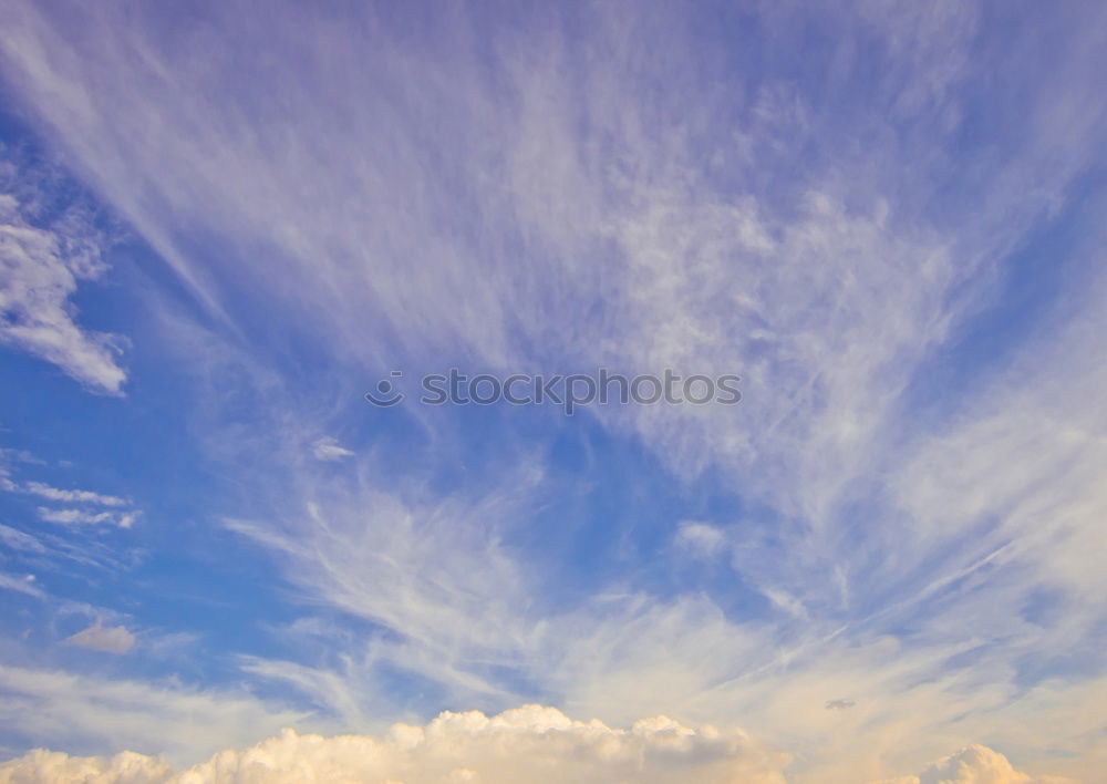 Similar – schäfchenwolken Wolken