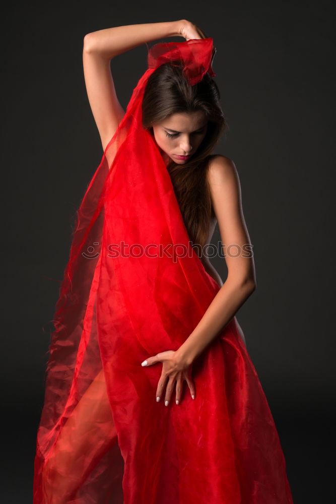 Similar – Image, Stock Photo anastasia Drape Feminine