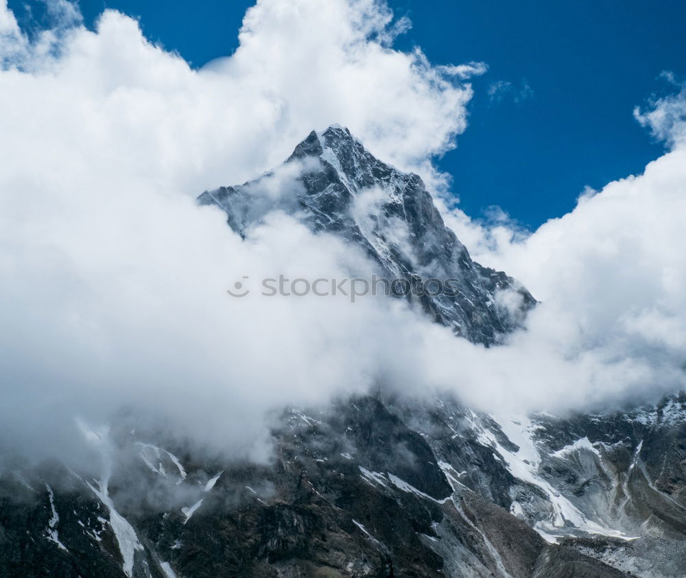 Similar – Image, Stock Photo mountain stuff Meditation