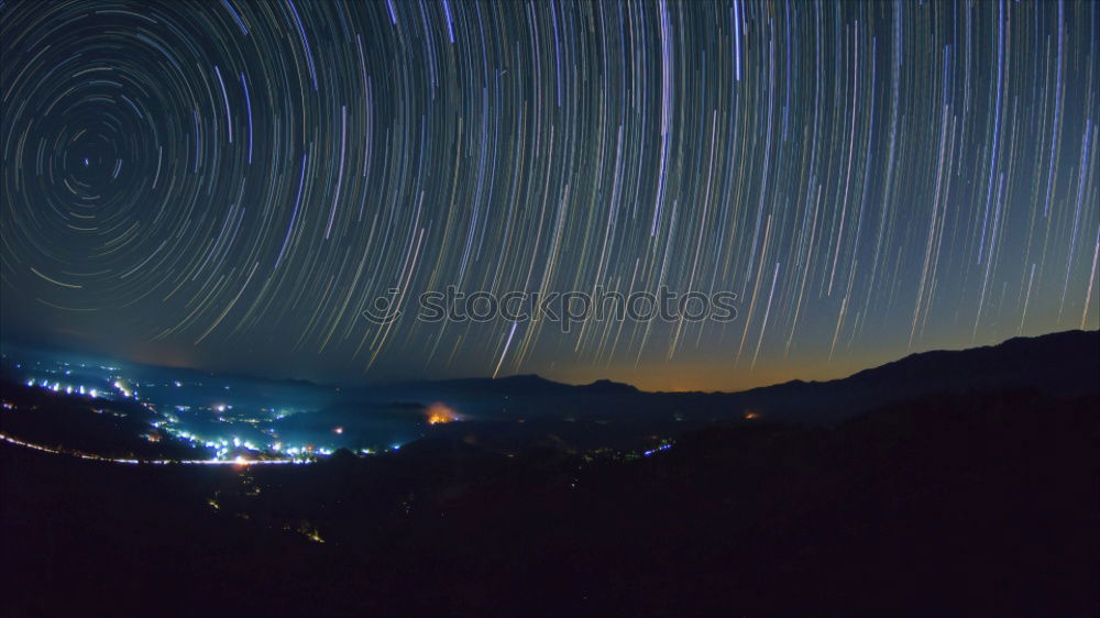 Similar – Night sky over Gsteig Calm