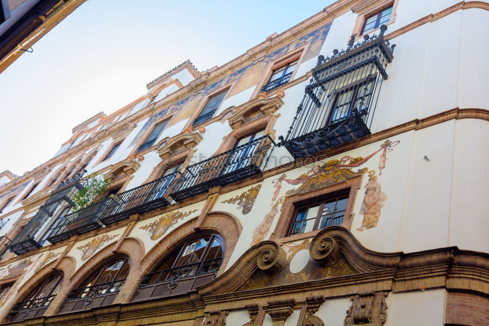 Similar – Colorful Apartment Building Facade In Lisbon, Portugal