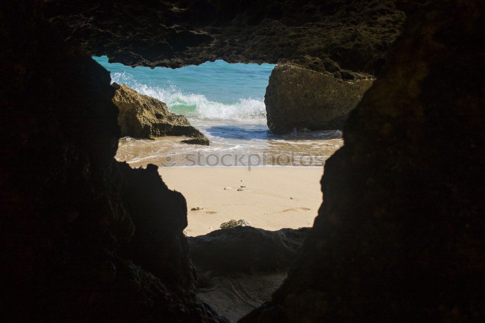 Similar – Foto Bild Fenster zum Meer Strand