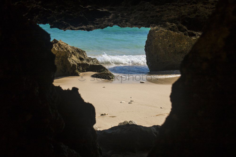 Similar – Foto Bild Fenster zum Meer Strand