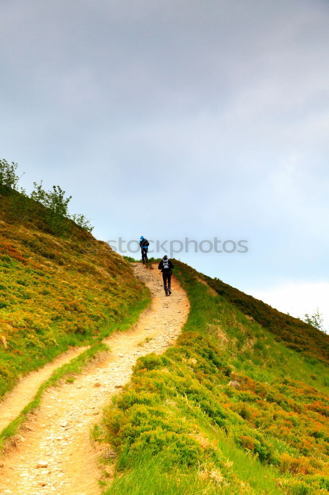 Similar – Image, Stock Photo upward Adventure Mountain