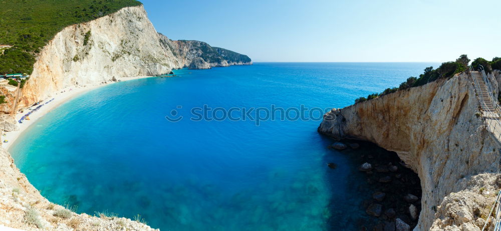 Image, Stock Photo Beach of Myrtos, Kefalonia